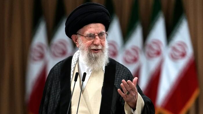 NextImg:Ayatollah Claims 'Victory' Over Israel Which 'Almost Collapsed' In 1st Public Appearance Since Ceasefire