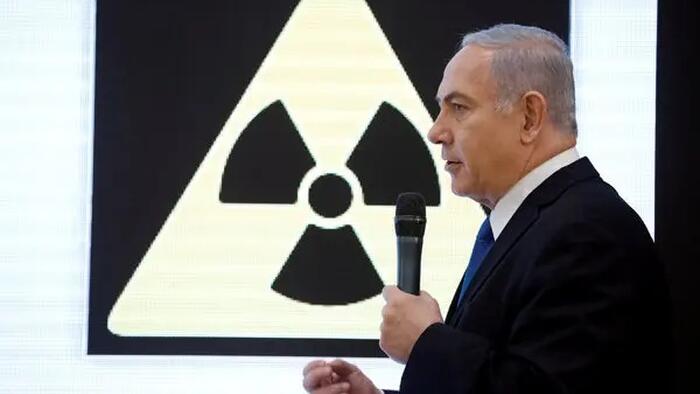 NextImg:Watch: Bibi Warning Iran Nuclear Bomb Capability 'Imminent' - Spanning 30 Years