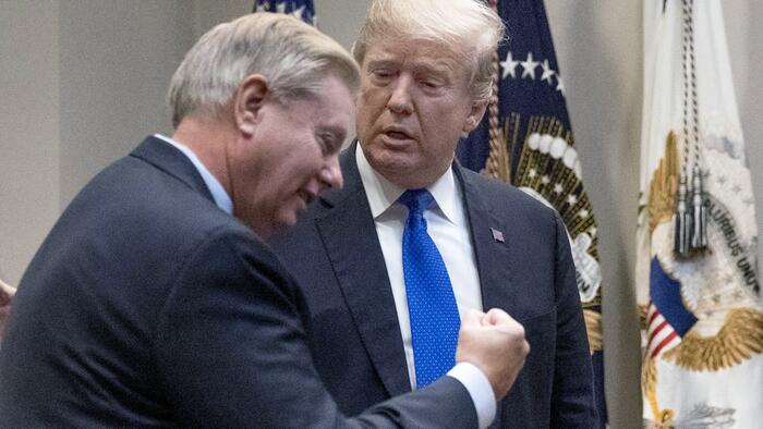 NextImg:Graham Breaks With Trump Over Iran Strike Effectiveness: 'I Don't Know Where The Enriched Uranium Is'