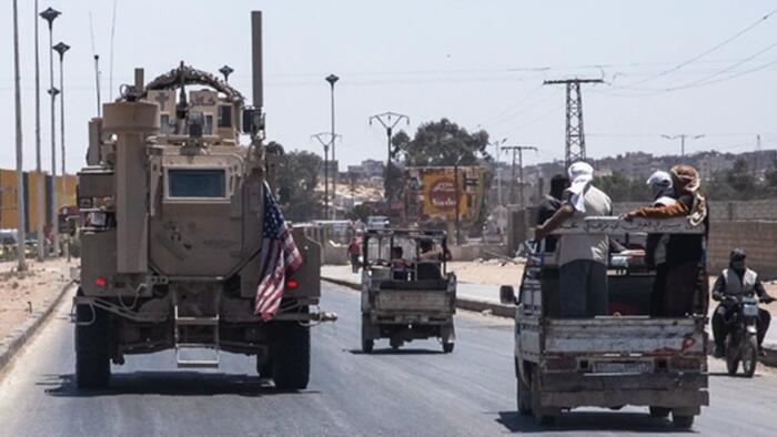 NextImg:US Investigates Army Vehicle Displaying Word 'Kafir' In Northeast Syria