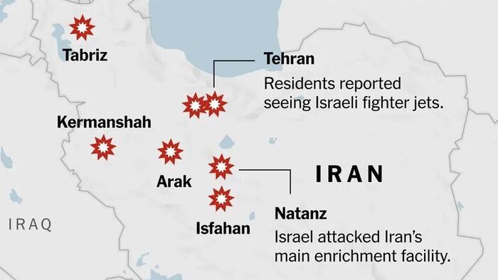 NextImg:Five Questions Surrounding Israel's Unprecedented Strikes On Iran