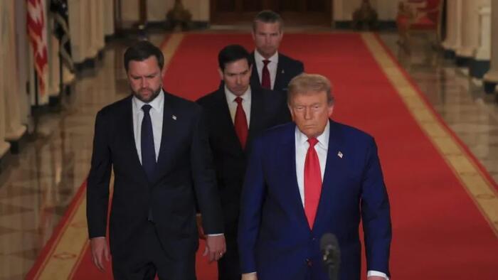 NextImg:"America's Hive-Mind Is Aflame With Histrionic Hypotheticals Over Iran..."
