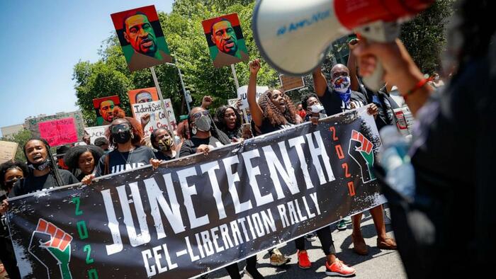 NextImg:National Juneteenth Celebration A Dud As DEI Funding Disappears
