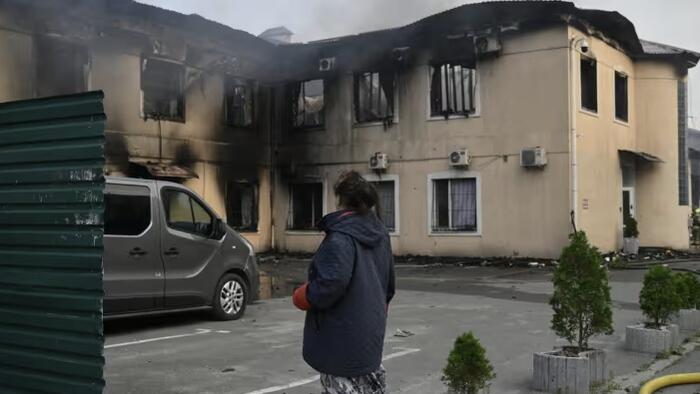 NextImg:Overnight Russian Strikes On Ukraine's Capital Lasted 5-Hours, Hit Seven Districts