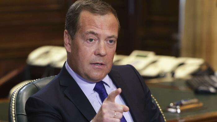 NextImg:Medvedev Reacts: 'Number Of Countries' Now Ready To Supply Iran With 'Their Own Nuclear Warheads'