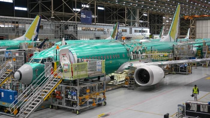 NextImg:Boeing 737 MAX Production Tops 38 Jets Per Month For First Time In Years