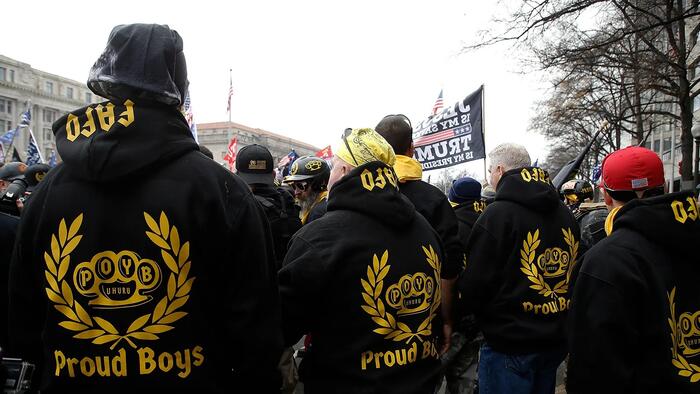 NextImg:Proud Boys Sue DOJ For $100 Million Over Jan. 6 Prosecutions