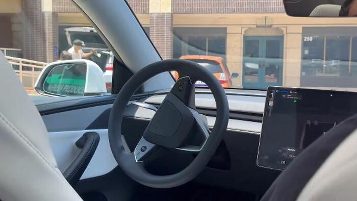 NextImg:Watch: Tesla Robotaxi Clips Go Viral After Launch Of "Super Smooth" Rides In Texas
