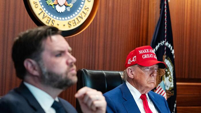 NextImg:JD Vance Says Don't Worry About New Forever War As President Trump Isn't 'Dumb'