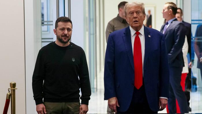 NextImg:Zelensky Takes Swipe At Trump For Putin Phone Call: 'Russia Giving The Finger'