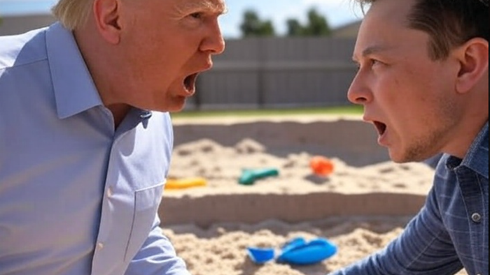 NextImg:Trump Vs. Musk: "Big, Beautiful Bill" Feud Sparks Overnight Political Firestorm