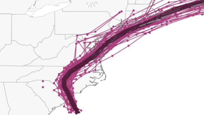 NextImg:Tropical Storm Chantal Makes Landfall - All Eyes On Possible NYC Path