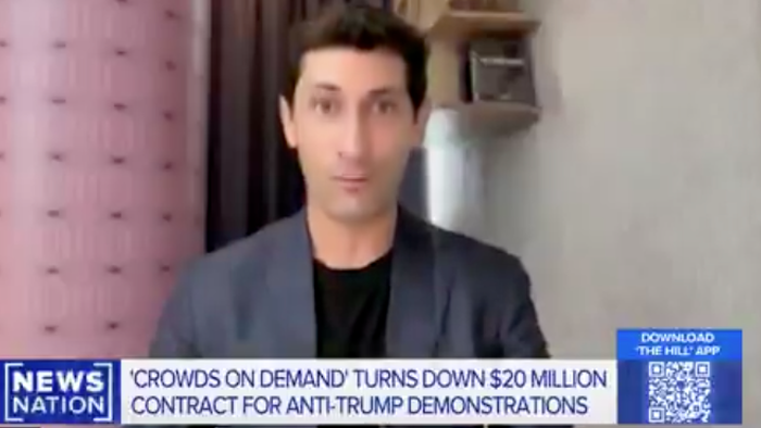 NextImg:Watch: Rent-A-Protester CEO Rejects $20 Million Contract To Stage Anti-Trump Protests