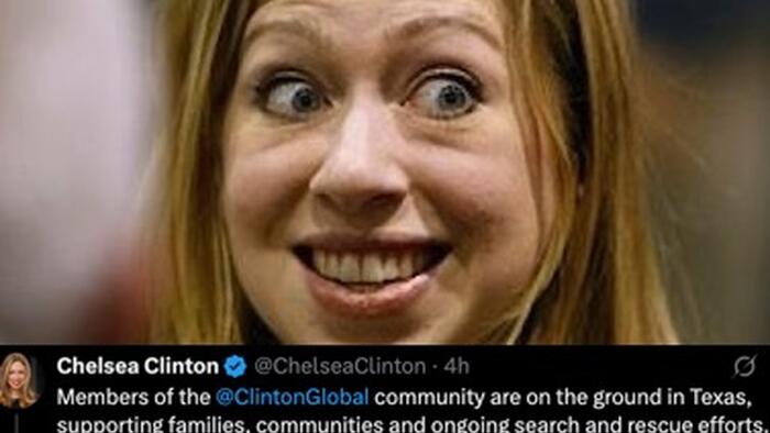 NextImg:Chelsea Clinton Mocked After Using Texas Flood Disaster To Promote Clinton Global Initiative