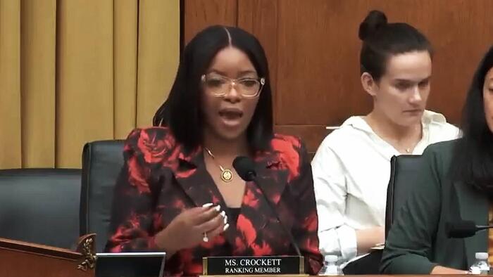 NextImg:Low IQ Jasmine Crockett Says USAID Is Vital To Fund Sesame Street In Iraq... Or Something