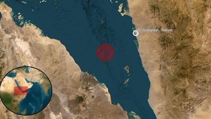 NextImg:Merchant Ship Attacked With RPGs In Southern Red Sea Chokepoint 