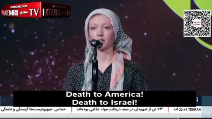NextImg:Gen-Z Democrat Operative Visits Iran, Joins "Death To America" Chant