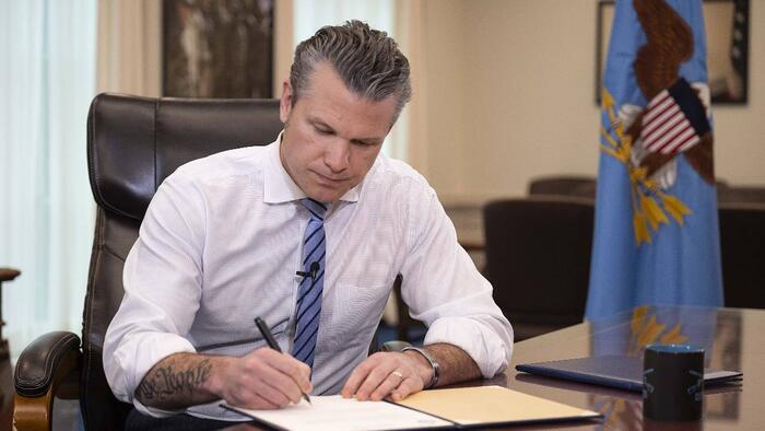 NextImg:Hegseth Confirms Pentagon Will No Longer Participate In 'Globalist' Forum