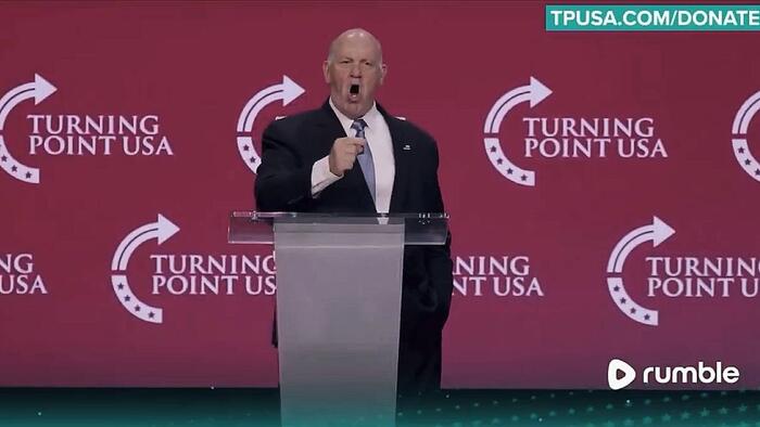 NextImg:Watch: This Guy Must Really Regret Heckling Tom Homan...