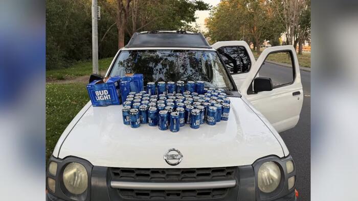 NextImg:Cotati Man Gets DUI After 70 Empty Bud Light Cans Found In His Car