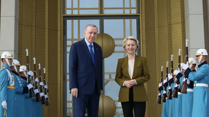 NextImg:EU Courts Turkey As It Overlooks Istanbul Mayor Arrest, Opposition Crackdown