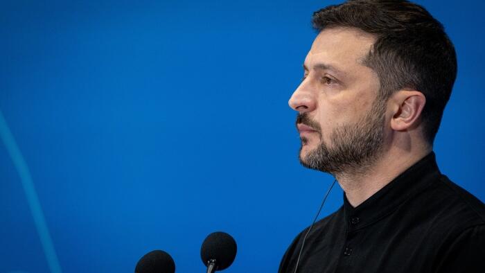 NextImg:Protests Kick Off In Kiev After Zelensky Shuts Down US-Backed Anti-Corruption Agency