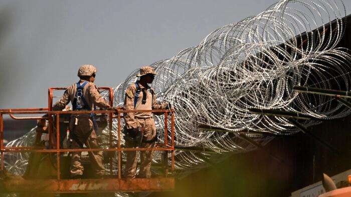 NextImg:Trump Says June 2025 Border Statistics Are Lowest In US History