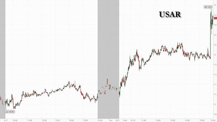 NextImg:USA Rare Earth Shares Jump 15% After Trump Admin Extends Support To Companies Other Than MP