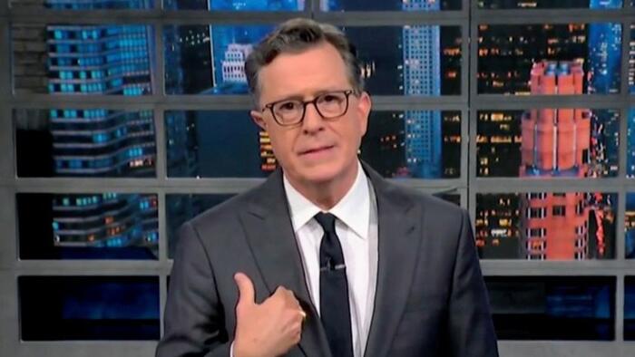 NextImg:"Go F**k Yourself": Colbert Now Ranting About Trump After Show Canceled