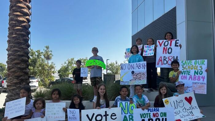 NextImg:California Homeschool Families Rally Against Bill For Increased Oversight, Funding Cuts