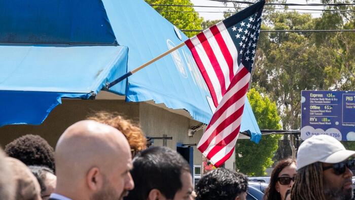 NextImg:Activists Sue Federal Authorities Over ICE Raids In Los Angeles