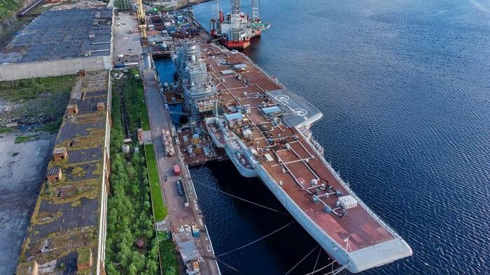 NextImg:Russia Might Scrap Its Lone Aircraft Carrier After Persistent, Costly Problems
