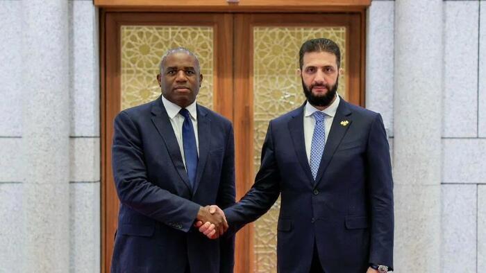 NextImg:UK Restores Formal Diplomatic Ties With Syria After Grooming Sharaa For Power
