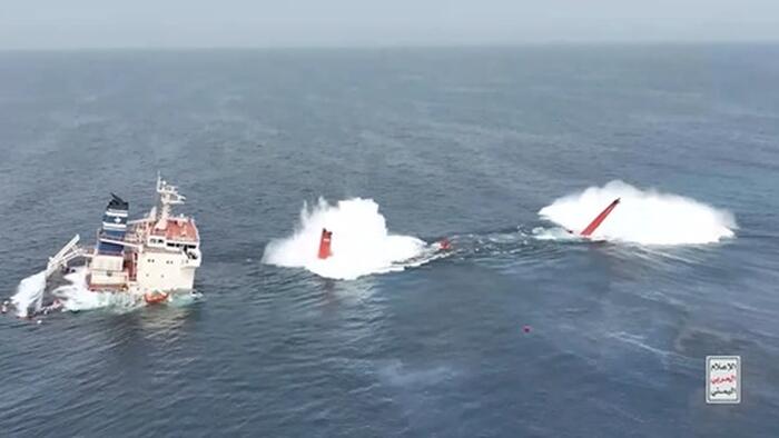 NextImg:Trump Admin Teases Resumption Of Anti-Houthi Airstrikes After Ship Attacks