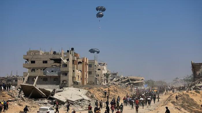 NextImg:Trump On Gaza: "We Have To Get The Kids Fed"