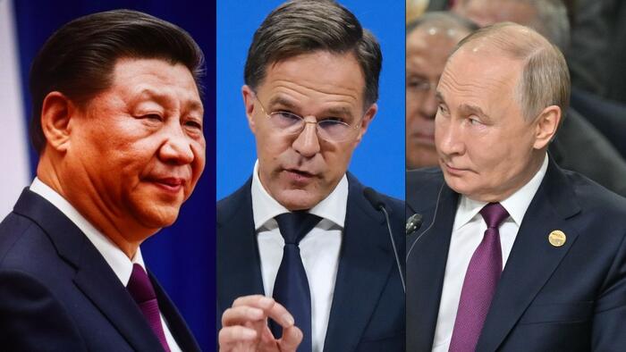 NextImg:China Could Push Russia To Attack NATO Member In Taiwan Distraction Ploy: Rutte