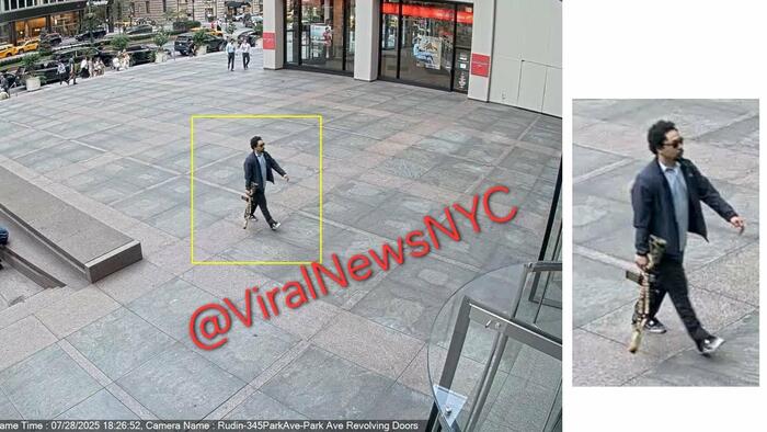 NextImg:Multiple People Shot At Blackstone's New York Headquarters; Shooter Killed Himself
