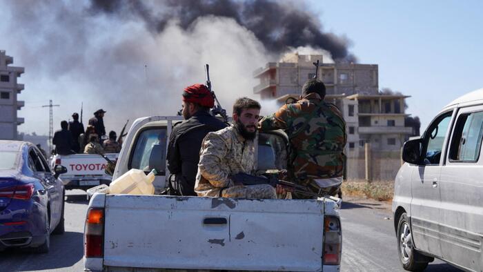 Nearly 1,000 Killed In Clashes In Syria's South, With 80,000 Displaced