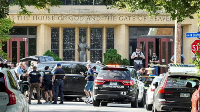 NextImg:Mass Shooting At Minneapolis Catholic School: 2 Dead, Many Injured, Suspect "Contained"