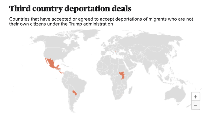 NextImg:U.S. Kicks Off Migrant Deportations To Rwanda