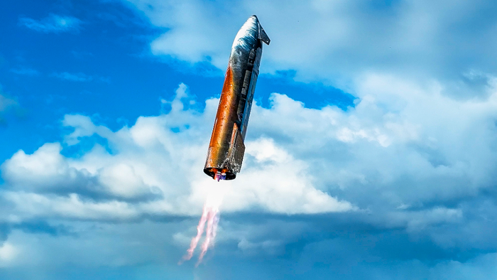 NextImg:Wild Splashdown Footage Of SpaceX Starship Megarocket