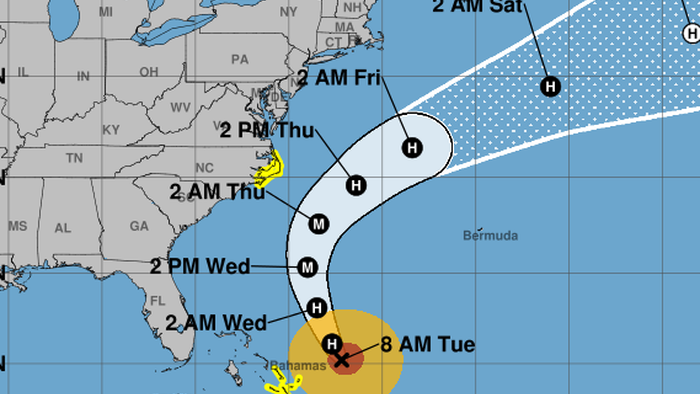 NextImg:U.S. East Coast On Alert As Powerful Hurricane Erin Approaches