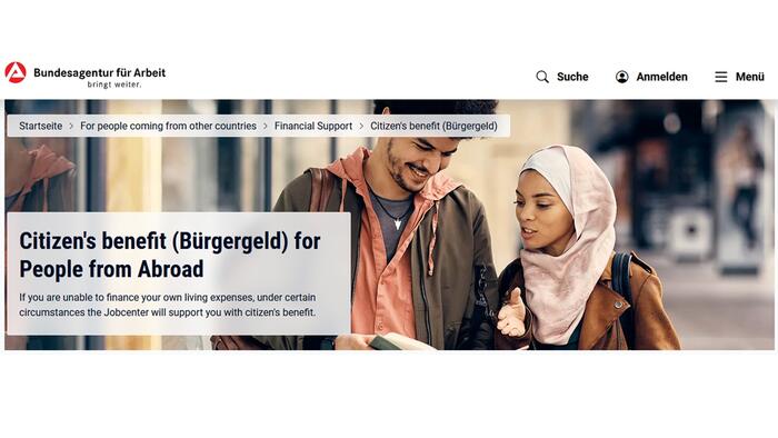 NextImg:Germany's Federal Employment Agency Is Promoting Welfare Benefits To Young Migrants