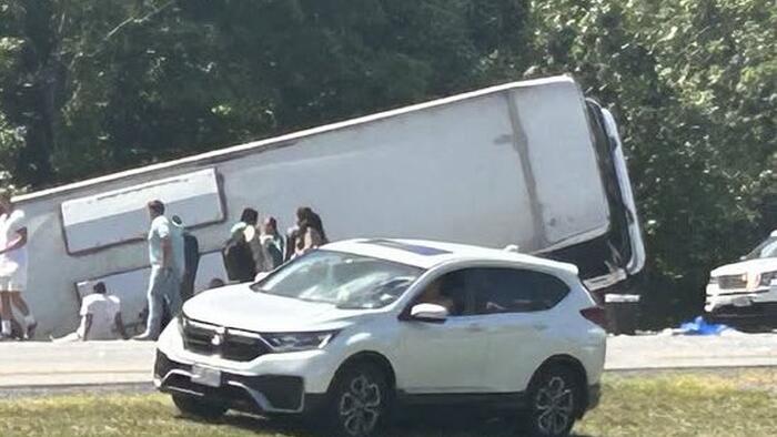 NextImg:Mass-Casualty Bus Crash Reported On New York Highway