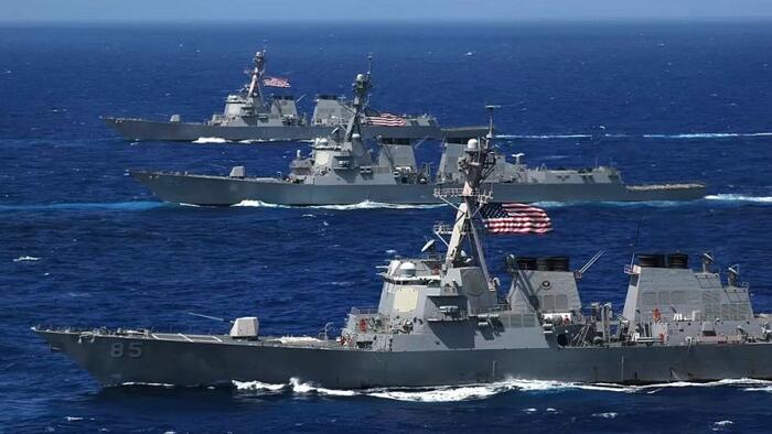 NextImg:Three U.S. Missile Destroyers Sail Toward Venezuela To Combat Narco-Terrorists 