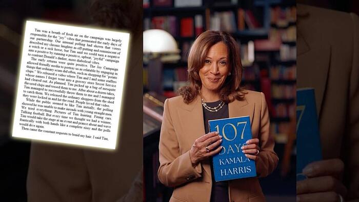 NextImg:This 'First Look' At Kamala Harris' Book Is Priceless