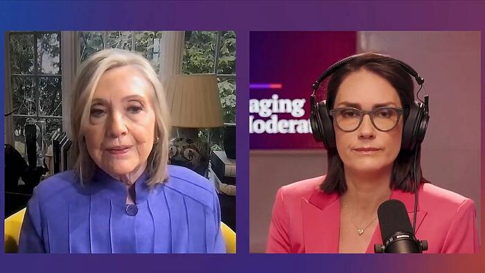 NextImg:Hell Freezes: Hillary Says Trump Has Been "Great" And Would Nominate Him For Peace Prize