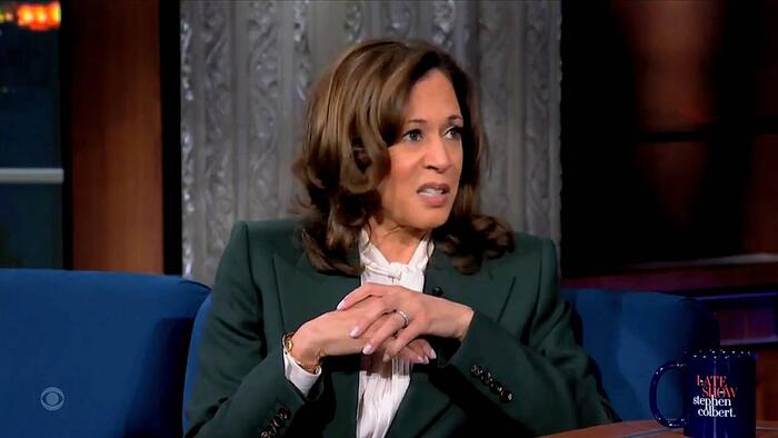 NextImg:Kamala Harris Serves Up More Word Salad While Admitting Trump Broke Her