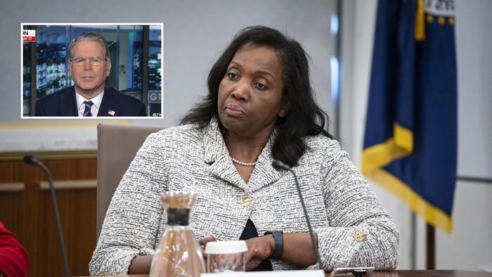 NextImg:"We Haven't Heard Her Say She Didn't Do It": Bessent Burns Cook Over Mortgage Fraud Fiasco