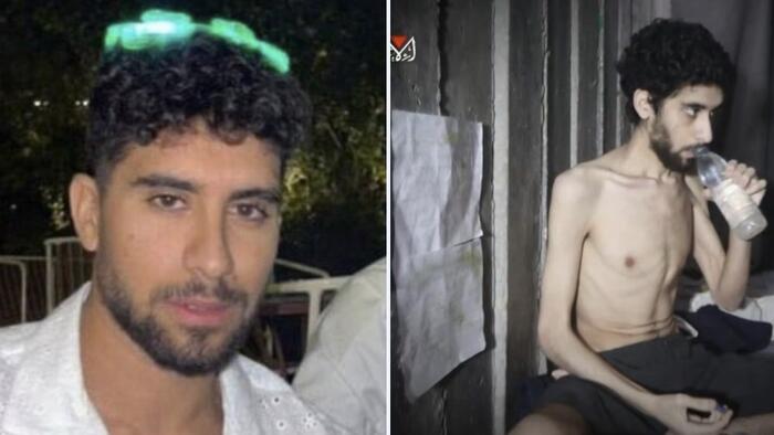 NextImg:'A Living Skeleton Buried Alive': Hamas Releases Images Of Hostages In The Tunnels
